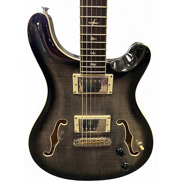 Used PRS SE Hollowbody II Charcoal Hollow Body Electric Guitar