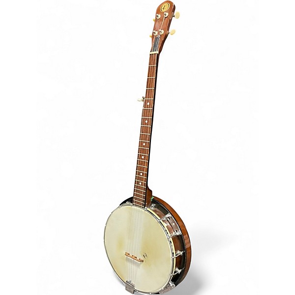 Used Kay 70's folk Natural Banjo