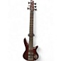 Used Ibanez SR506 6 String BROWN MAHOGANY Electric Bass Guitar thumbnail