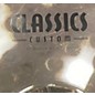 Used MEINL 14in Classic Custom Medium Hi Hat Pair Cymbal