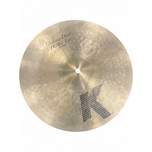 Used Zildjian 13in K Custom Dark Hi Hat Pair Cymbal