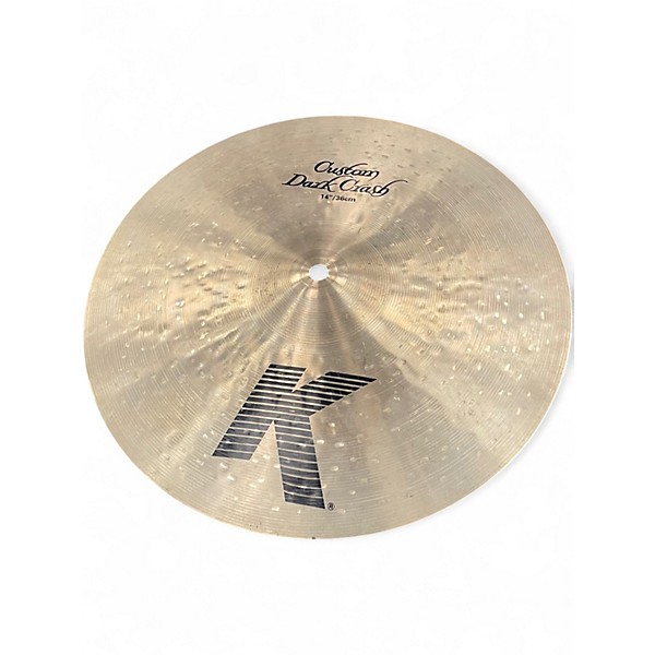 Used Zildjian 14in K Custom Dark Crash Cymbal