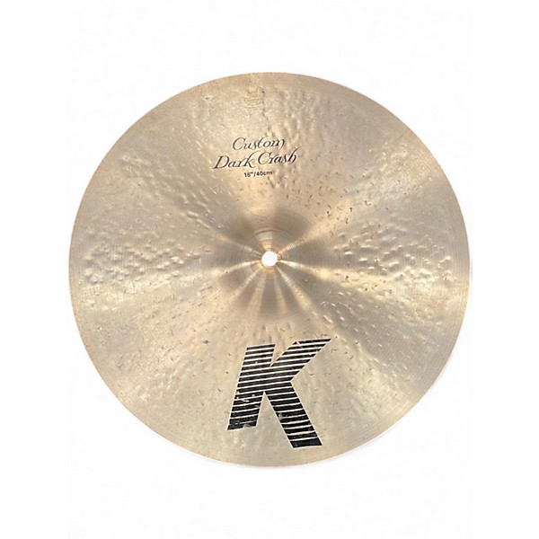 Used Zildjian 16in K Custom Dark Crash Cymbal