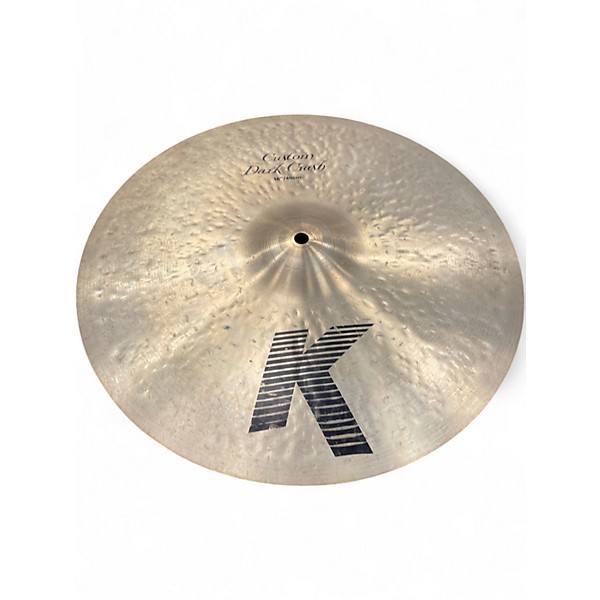 Used Zildjian 16in K Custom Dark Crash Cymbal
