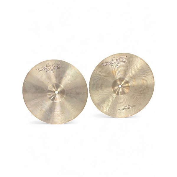 Used Zildjian 14in New Beat Hi Hat Pair Cymbal
