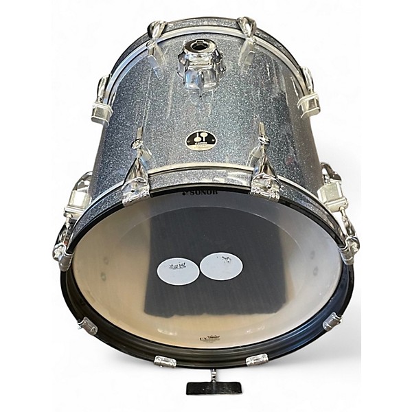 Used SONOR 4 Piece AQ2 Safari Galaxy Blue Drum Kit