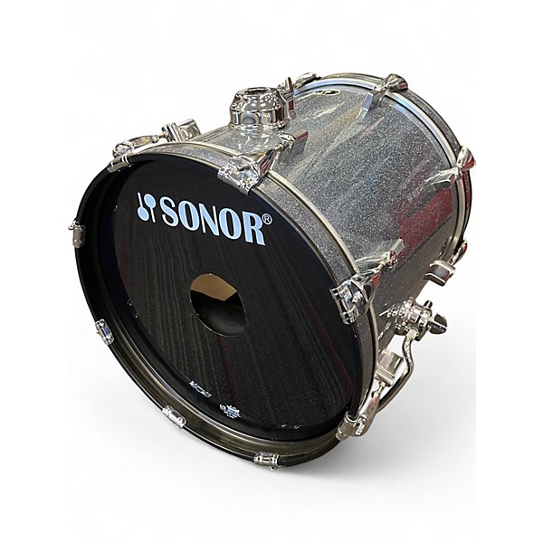 Used SONOR 4 Piece AQ2 Safari Galaxy Blue Drum Kit