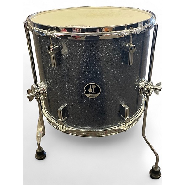 Used SONOR 4 Piece AQ2 Safari Galaxy Blue Drum Kit