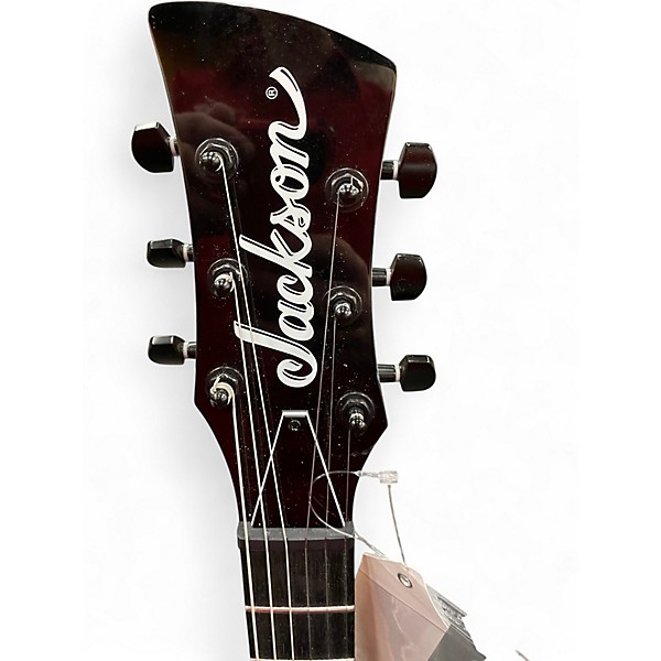 Used Jackson JS SERIES SURFCASTER JS22 HT Black Solid Body Electric Guitar