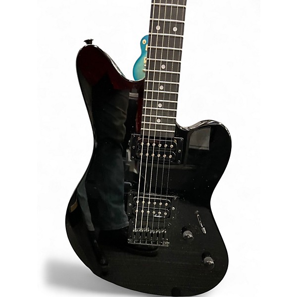 Used Jackson JS SERIES SURFCASTER JS22 HT Black Solid Body Electric Guitar