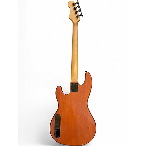 Used Luna BASS GUITAR Natural Electric Bass Guitar