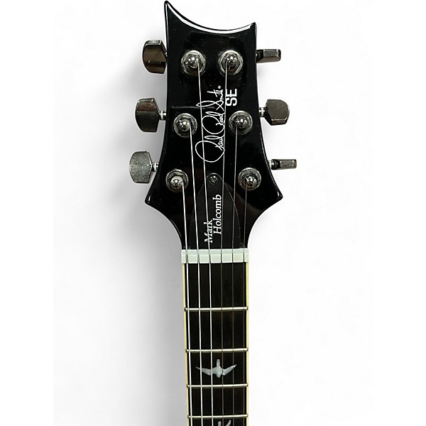 Used PRS SE Mark Holcomb Purple and Green Mist Solid Body Electric Guitar