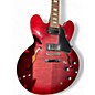 Used 2021 Epiphone ES335 RASPBERRY BURST Hollow Body Electric Guitar