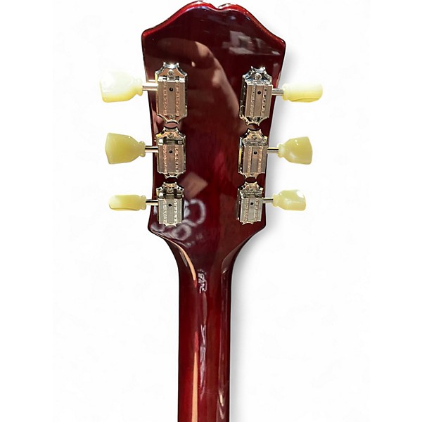 Used 2021 Epiphone ES335 RASPBERRY BURST Hollow Body Electric Guitar