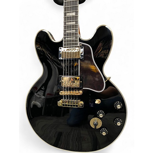 Used Epiphone B B King Lucile Black Hollow Body Electric Guitar