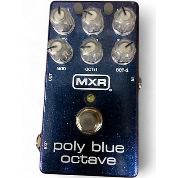 Used MXR Poly Blue Octave Effect Pedal