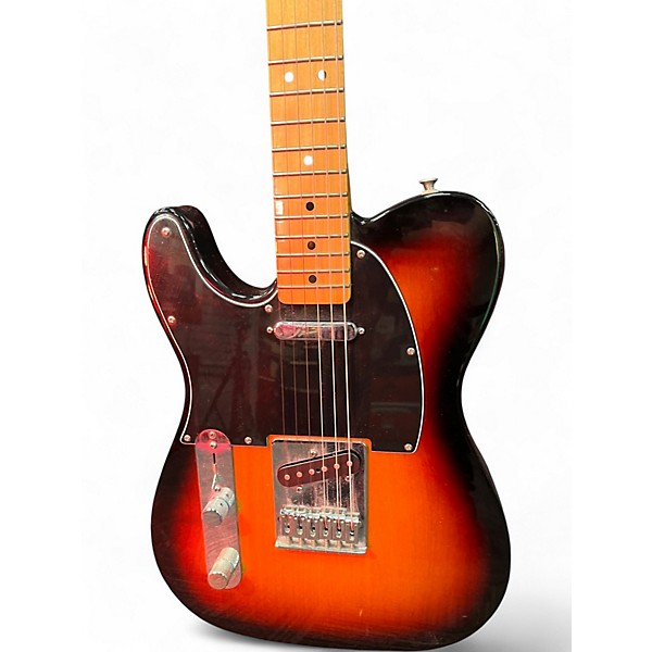 Used Fender LH player Telecaster 2 Color Sunburst Solid Body Electric Guitar