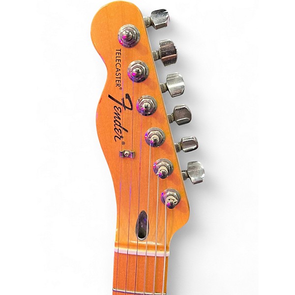 Used Fender LH player Telecaster 2 Color Sunburst Solid Body Electric Guitar