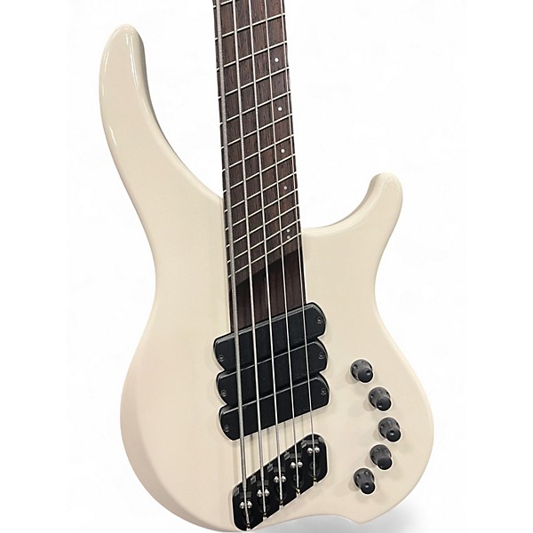 Used Dingwall AB-1 Alpine White Electric Bass Guitar