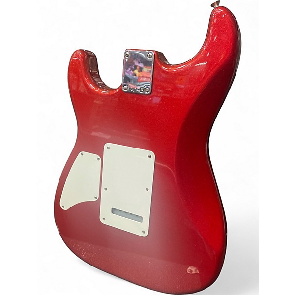 Used 2006 Fender FSR Stratocaster No Pickguard 60th Anniversay Red Spark Solid Body Electric Guitar