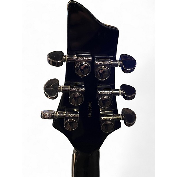 Used Schecter Guitar Research BLACKJACK BLACK Solid Body Electric Guitar