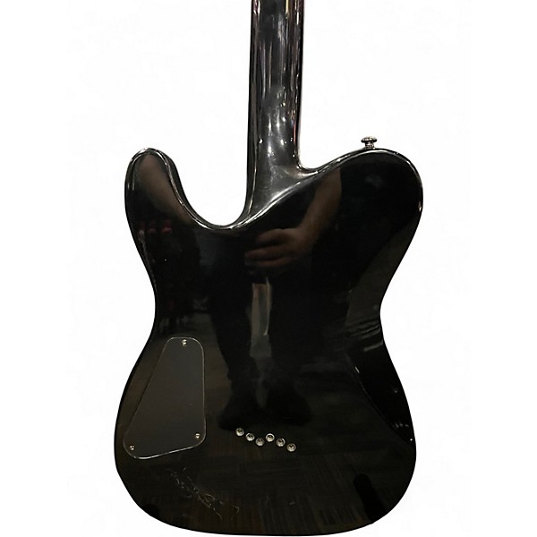 Used Schecter Guitar Research BLACKJACK BLACK Solid Body Electric Guitar