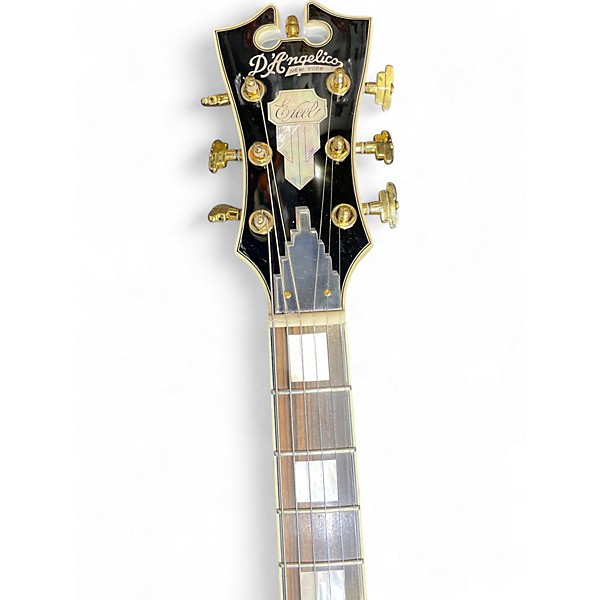 Used D'Angelico EXCEL DCSP Alpine White Hollow Body Electric Guitar
