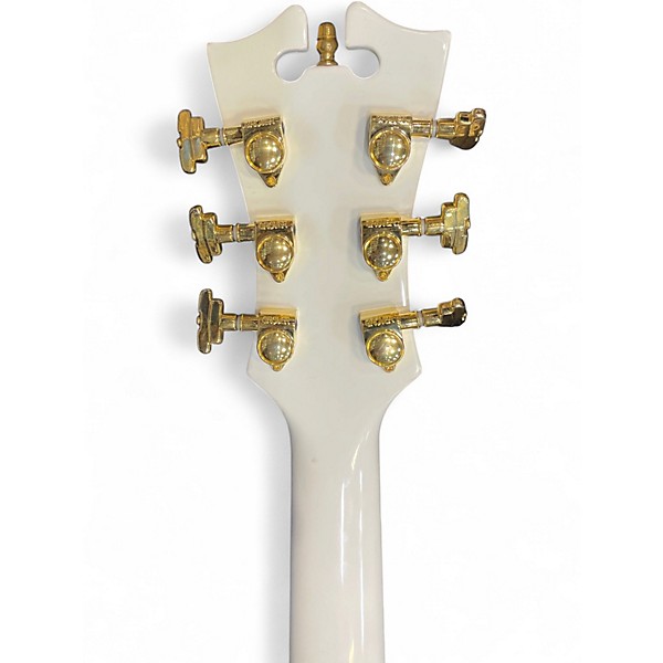 Used D'Angelico EXCEL DCSP Alpine White Hollow Body Electric Guitar