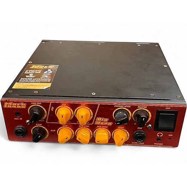 Used Markbass Big Bang 500W Bass Amp Head