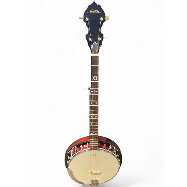 Used Montana 5 STRING BANJO Natural Banjo