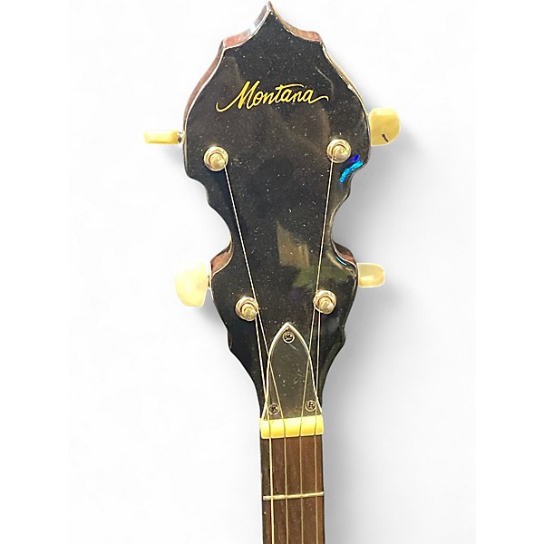 Used Montana 5 STRING BANJO Natural Banjo