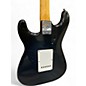 Used 1990s Fender Standard Stratocaster HSS Black Solid Body Electric Guitar