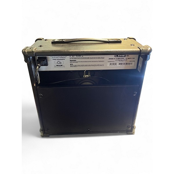 Used Line 6 Spider IV 15W 1X8 Guitar Combo Amp