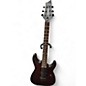 Used Schecter Guitar Research Diamond series Omen 6 Brown Solid Body Electric Guitar thumbnail
