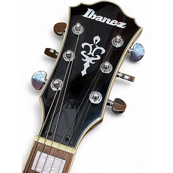 Used Ibanez AS73 Artcore Green Hollow Body Electric Guitar