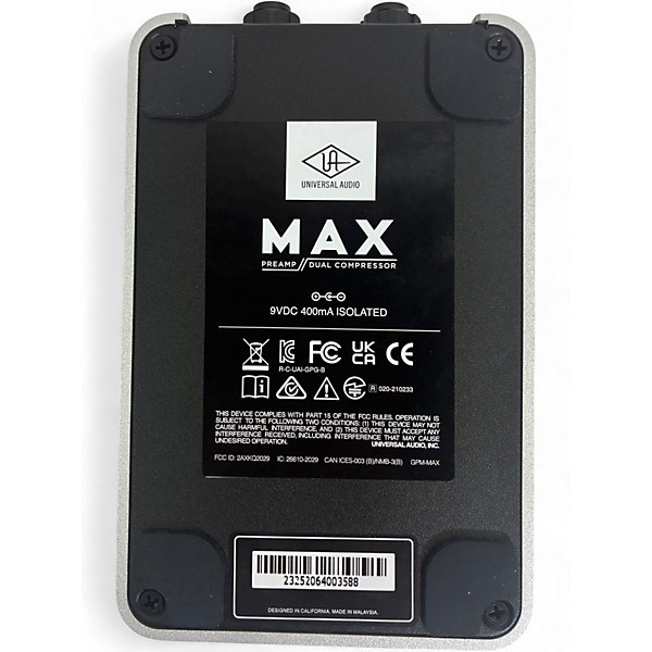 Used Universal Audio MAX Effect Pedal