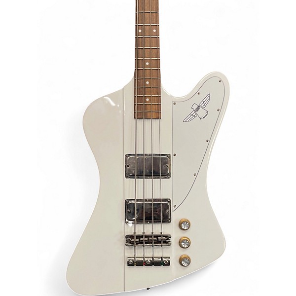 Used Epiphone Thunderbird IV WHITE Electric Bass Guitar