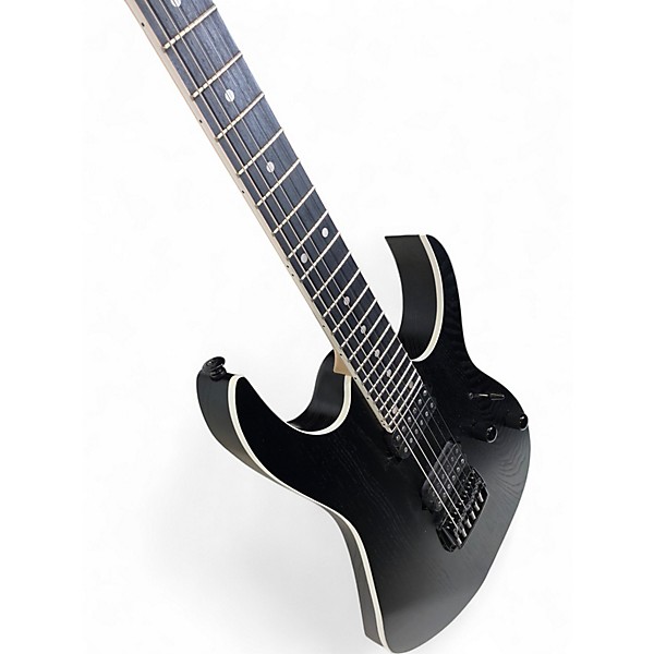 Used Ibanez RGR662AHBF Black Solid Body Electric Guitar