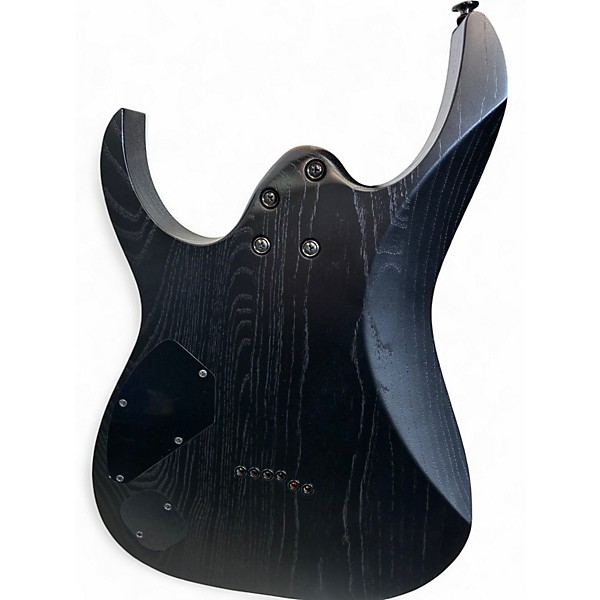 Used Ibanez RGR662AHBF Black Solid Body Electric Guitar