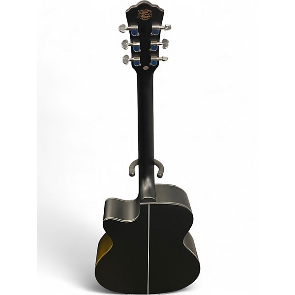 Used Washburn DFEACE EBONY ACE STRIPE Acoustic Electric Guitar
