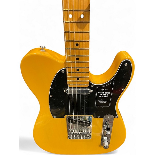 Used Fender PLAYER II TELECASTER Butterscotch Solid Body Electric Guitar