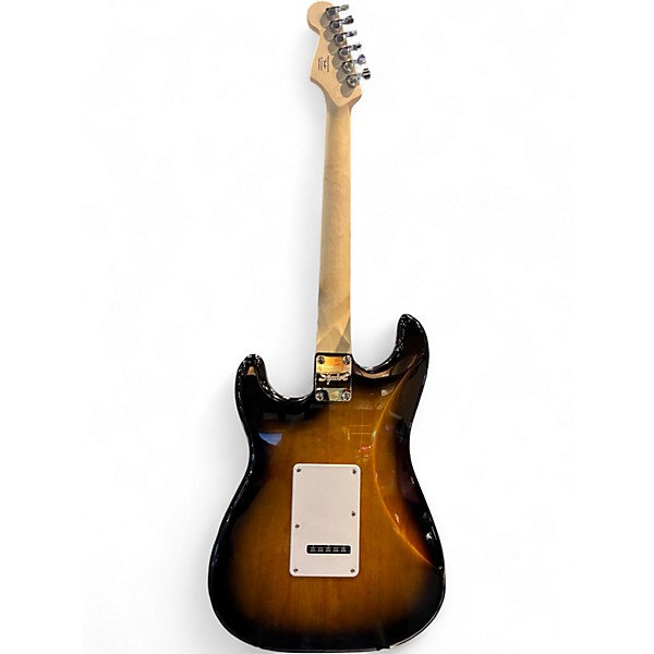 Used Squier Affinity Stratocaster 3 Color Sunburst Solid Body Electric Guitar