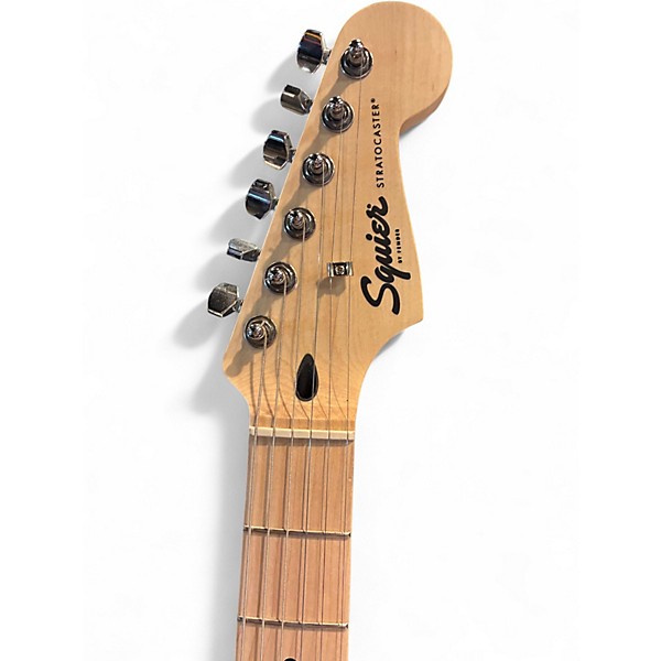 Used Squier Affinity Stratocaster 3 Color Sunburst Solid Body Electric Guitar
