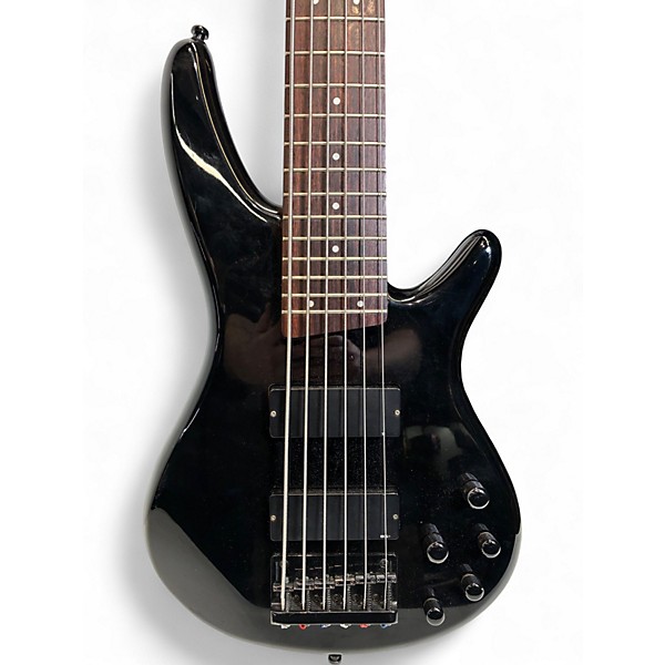 Used Ibanez SR406 Black Electric Bass Guitar