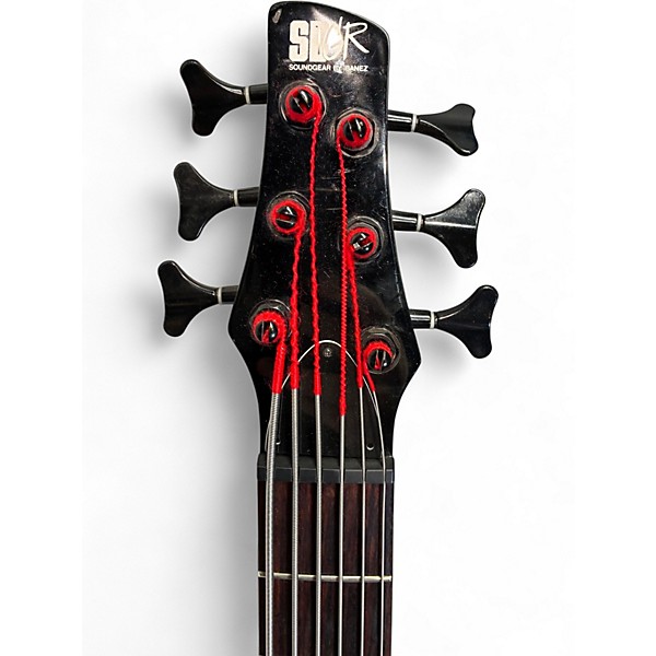 Used Ibanez SR406 Black Electric Bass Guitar