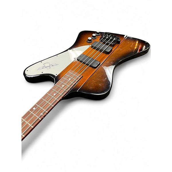 Used Gibson Thunderbird 3 Tone Sunburst Electric Bass Guitar