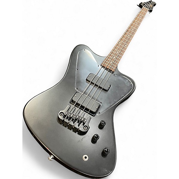 Used Gibson REVERSE THUNDERBIRD Black Electric Bass Guitar