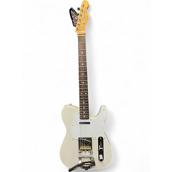 Used Fender Jimmy Page Mirror Telecaster White Blonde Solid Body Electric Guitar