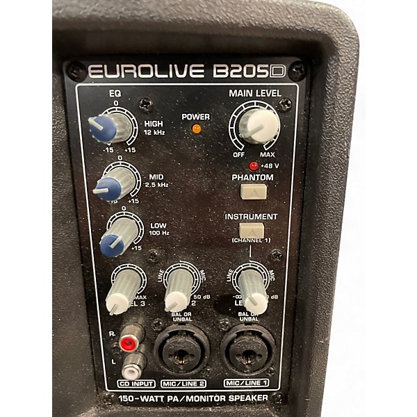 Used Behringer eurolive b205d Powered Speaker