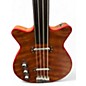 Used Grez Mendocino Fretless Left Handed Natural Electric Bass Guitar